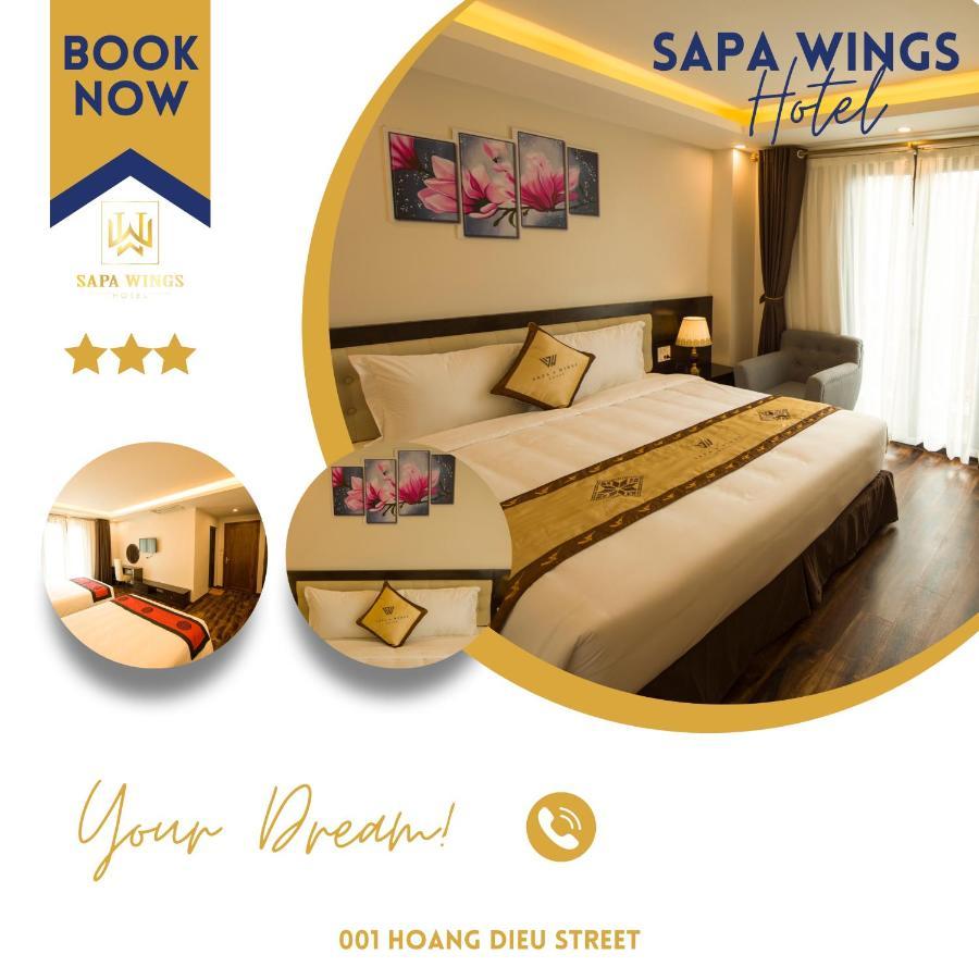 Sapa Wings Hotel Buitenkant foto